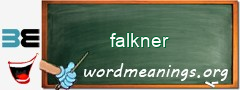 WordMeaning blackboard for falkner